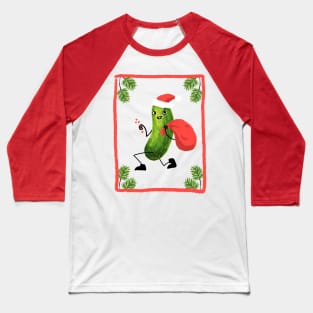 Christmas Pickle Baseball T-Shirt